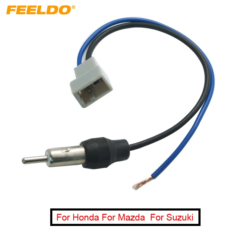 FEELDO 20 шт. автомобильный аудио стерео антенный адаптер для Mazda/Honda 2005-UP женские