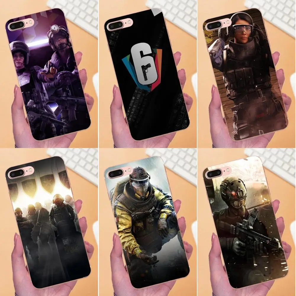 Игры Rainbow Six Siege Valkyrie логотип для Sony Xperia Z Z1 Z2 Z3 Z4 Z5 compact Mini M2 M4 M5 T3 E3 E5 XA XA1 XZ Premium |