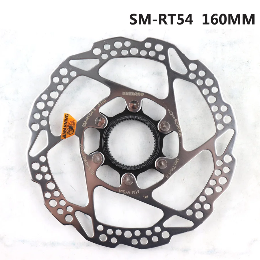 SHIMANO DEORE SM RT54 Тормоз MTB диск Центральный замок диск оригинальная коробка ротор горные велосипеды диск 160 мм части велосипеда