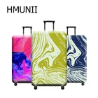 Чехол для багажа HMUNII с 3D рисунком, Защитные чехлы для костюма 18-32 дюйма, эластичный пылезащитный чехол для багажа на колесиках, аксессуары для путешествий