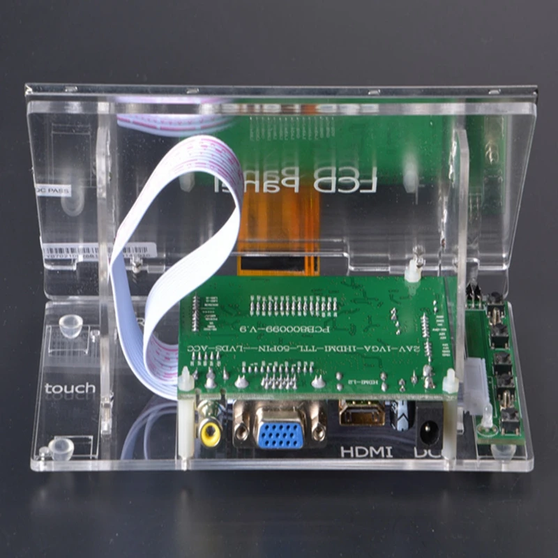 2018 новые Raspberry Pi 7 дюймов ЖК-дисплей Экран HDMI HD 1024*600 Дисплей модуль комплект с