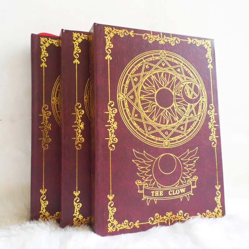 Экшн фигурка сакуры аниме чехол для карт 2 цвета волшебный блокнот с принтом