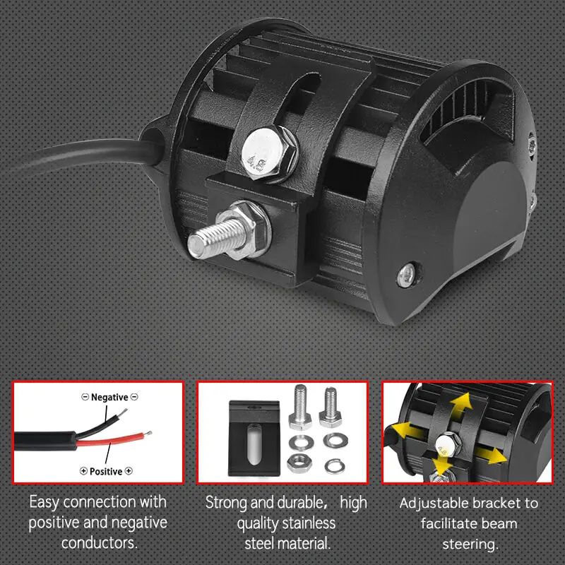 4 дюйма Автомобильный светодиодный рабочий светильник баров комбо балки