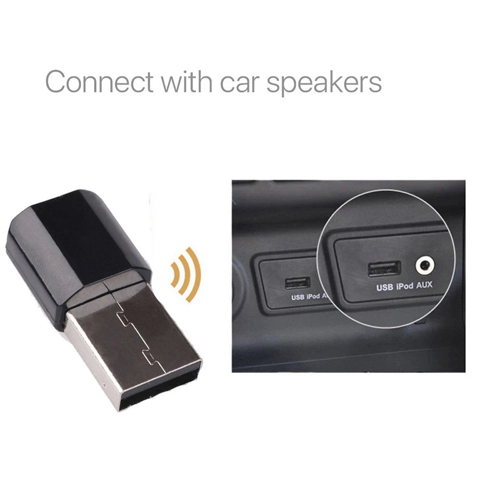 Мини USB беспроводной Bluetooth 3 5 мм аудио стерео музыкальный приемник адаптер AUX для