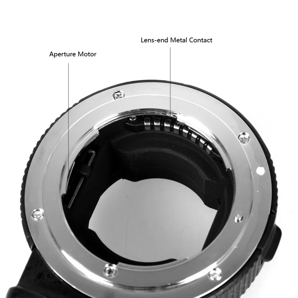 Электронный адаптер для объектива Nikon F объектив для sony E-Mount камера Поддержка AF EXIF передача диафрагмы управление для sony A7MII A7RII