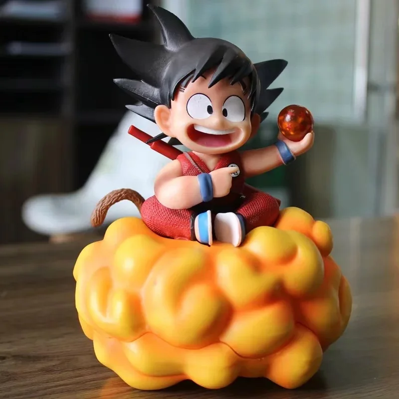 without retail box 18 см Dragon Ball Z Goku Kid фигурка ПВХ Коллекция Модель игрушки brinquedos для подарка на Рождество - Цвет: without retail box