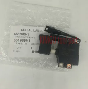 Оригинальный переключатель для Makita 651989-1 6992D 6990D 6918D 6916D 6328D 6327D 6228D 6227D 6226D 6228DWE 6226DWE 6227DWE