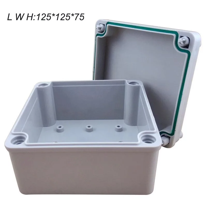 1 шт. настольный пластиковый чехол для электронных приборов IP67 125x125x75