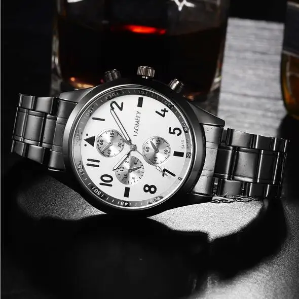 Человек Кварцевые Часы Люксовый Бренд Открытый Наручные Вольфрама стали Мужчины