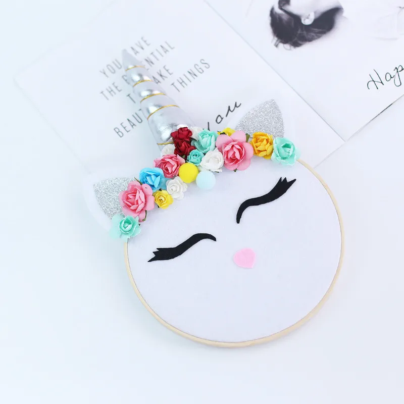 Милый Единорог DIY Домашний Детский кулон коляска фото клип вечерние украшения подарок на день Святого Валентина