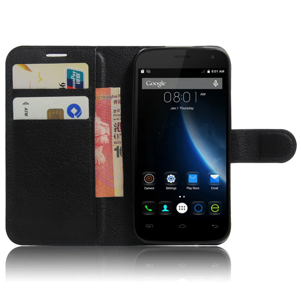 Флип Чехол Для Doogee X3 Бумажник Кожаный стенд с держатель для карт телефон