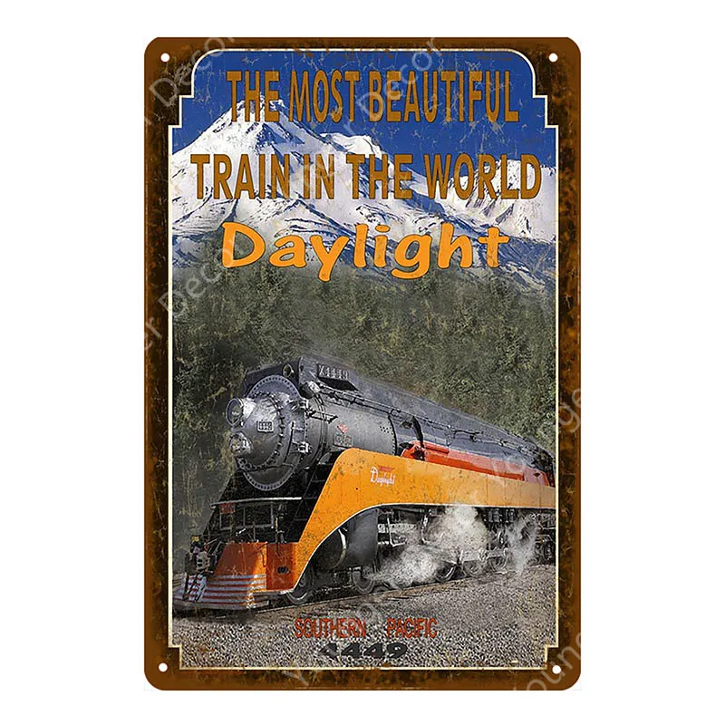 YD2872F Уличный классический автомобильный металлический знак американский Route 66 винтажная тарелка для паба бара клуба гаража домашний декор настенная живопись плакат - Цвет: YD2872F