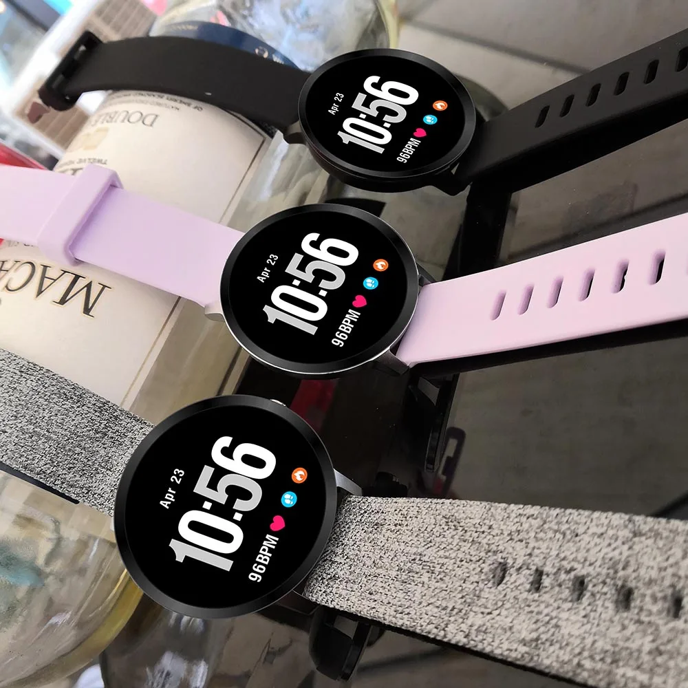 ADORARE V11 reloj inteligente Smartwatch IP67 водонепроницаемый закаленное Стекло Фитнес трекер Для
