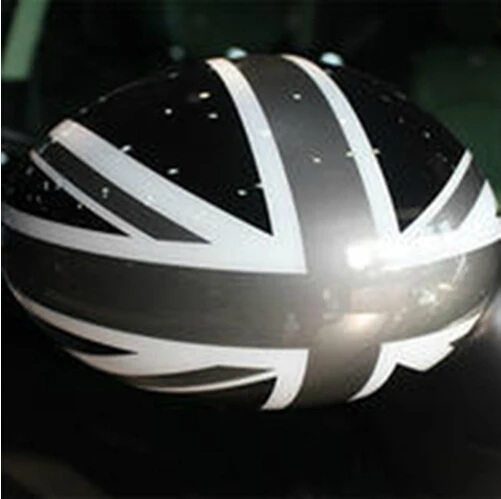 12Design!HD MINI Cooper mirrors sticker Smart car rear view cover decal PVC flag Car modification Vinyl film Clubman styling |