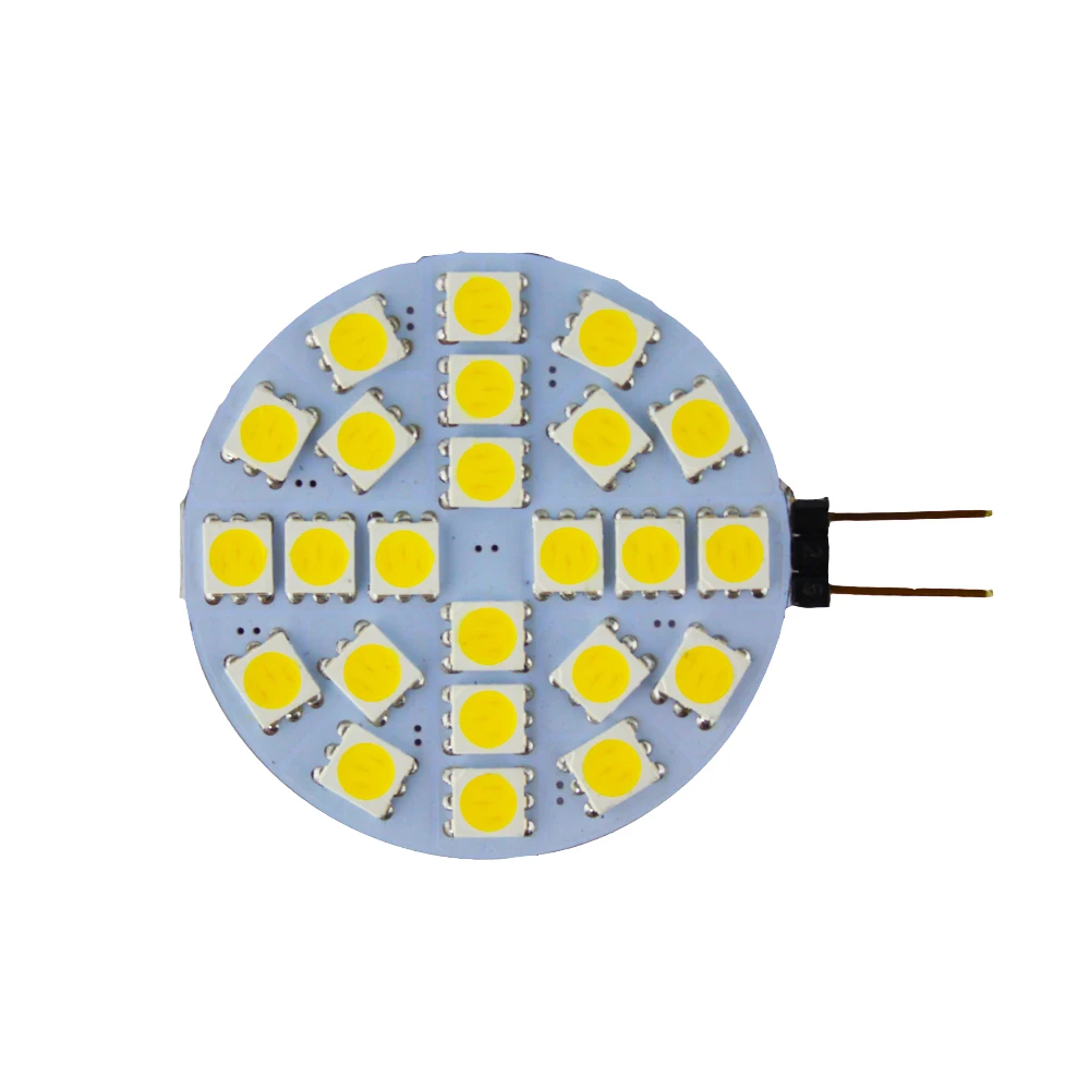 TraceBest 2 штуки G4 светодиодный 5050 24SMD белый/теплый белый морской RV чтение