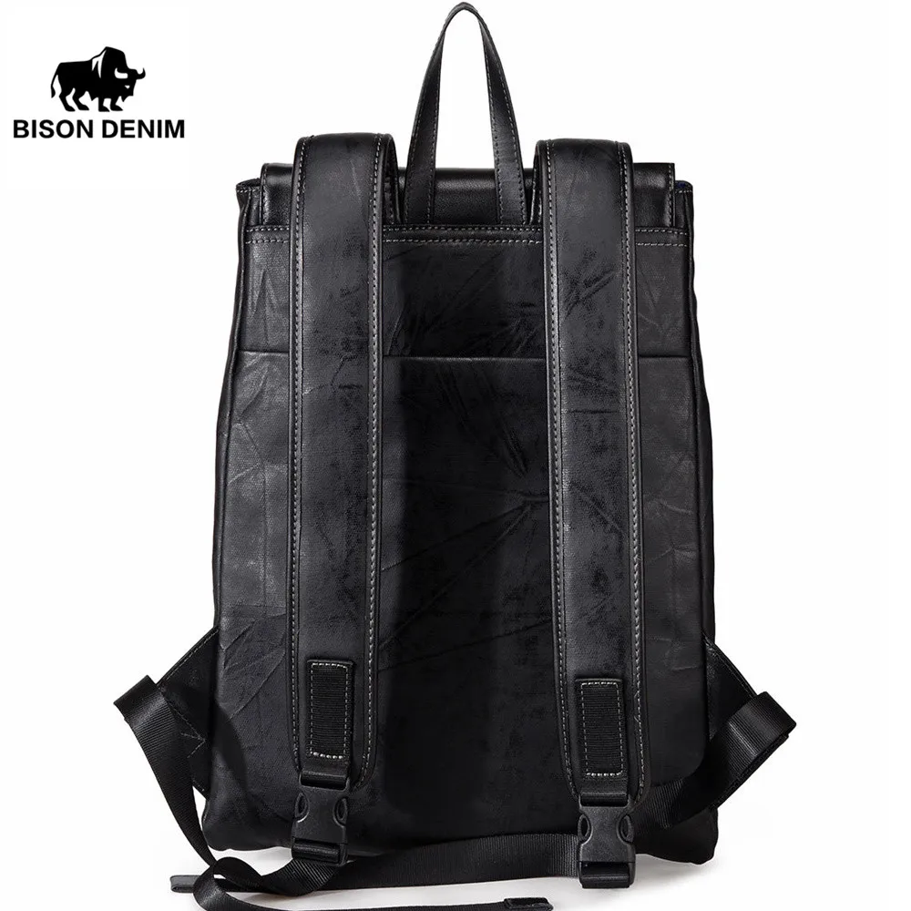 Рюкзак BISON DENIM для мужчин и женщин вместительный водонепроницаемый рюкзак