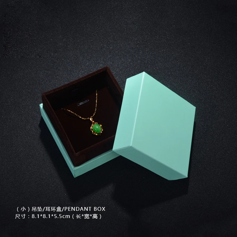 DOYUBO Новое поступление зеленый из искусственной кожи Jewelry Упаковку Комплектов серии с кольцом/Подвеска/браслет/Цепочки и ожерелья коробка b008