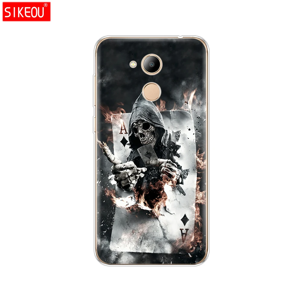 12053 Силиконовый чехол-накладка для huawei Honor 6C Pro 5,", мягкий ТПУ чехол-накладка на заднюю панель для huawei 6C Pro/V9 PLAY full 360, противоударный чехол с цветами - Цвет: 12053