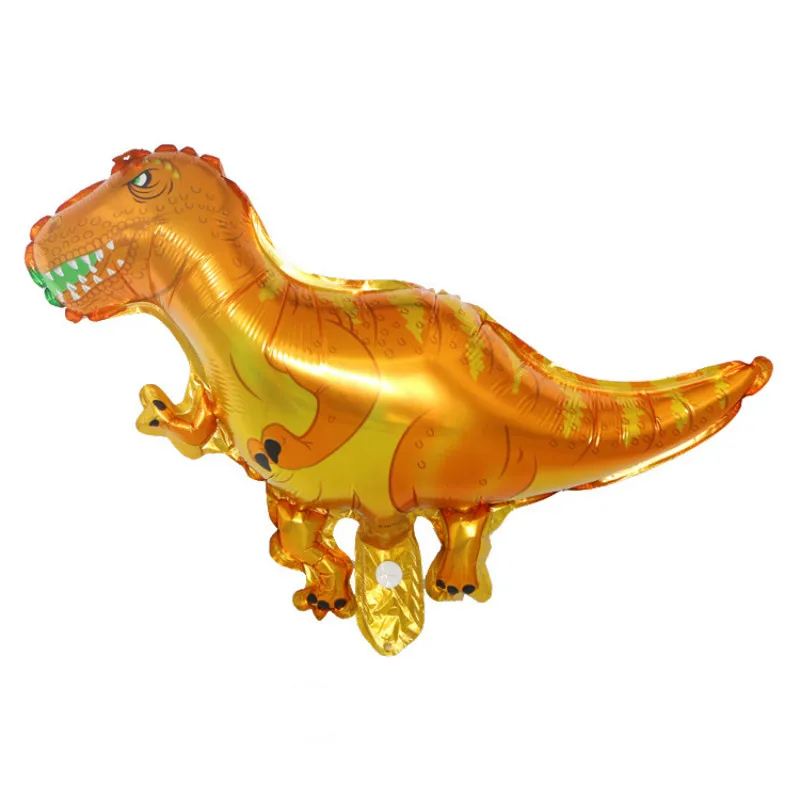 5 шт. воздушные шары в виде динозавра из фольги для мальчиков вечерние украшения