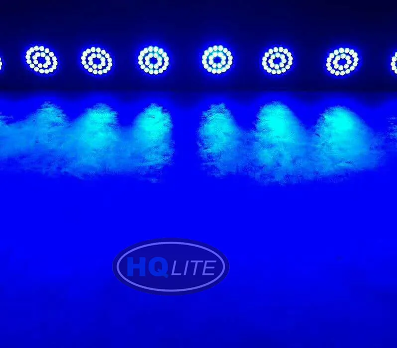 8 шт. 18 Вт RGBWAP 24 led 6in1 диско этапа светильник ing DJ par может вечерние свадебные