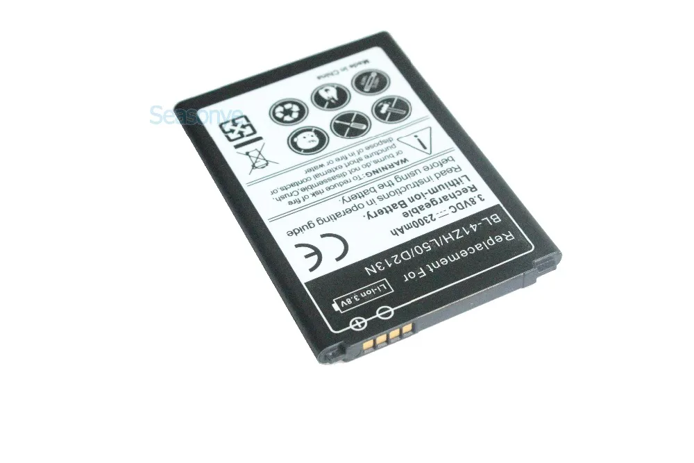 Seasonye 3x2300mAh BL 41ZH сменный аккумулятор + универсальное зарядное устройство для LG Leon
