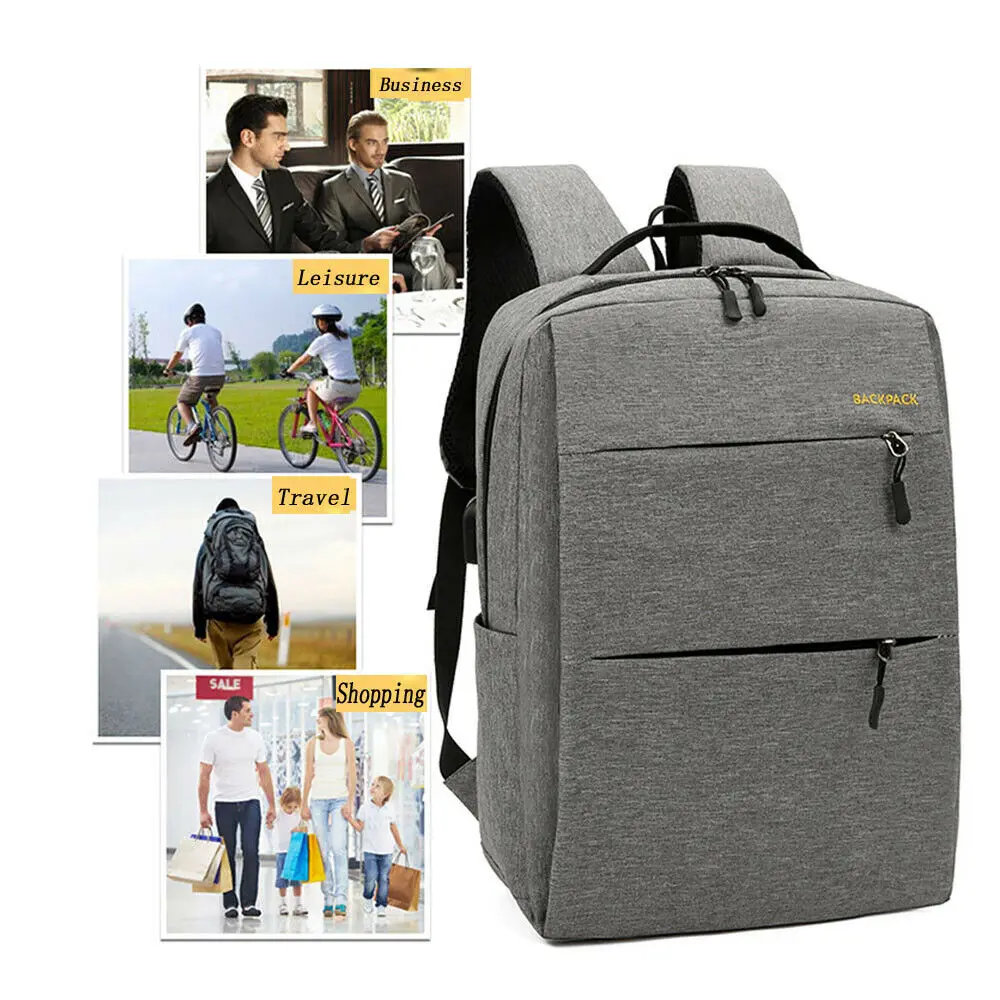 Мужской рюкзак для ноутбука с защитой от кражи многофункциональный дорожный