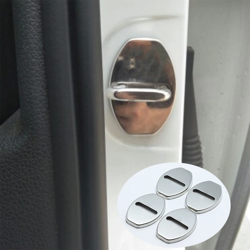 4 шт. антикоррозийный защитный чехол для замка двери автомобиля audi A1 e tron TFSI 2010 2019