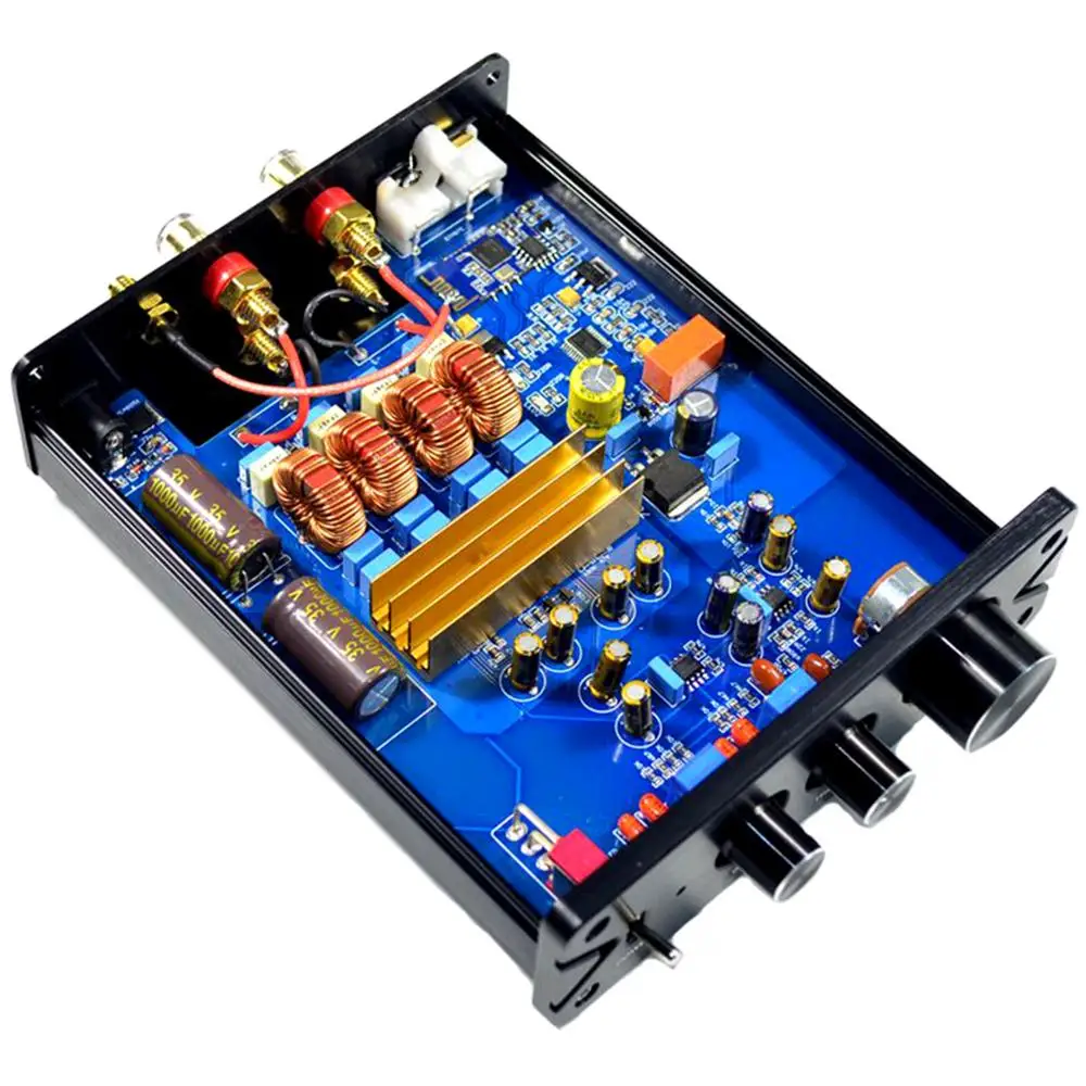 TPA3116 2 0 100 Вт * QCC3003 Bluetooth 5 Dual IC HIFI плата цифрового усилителя мощности YJ | Электроника