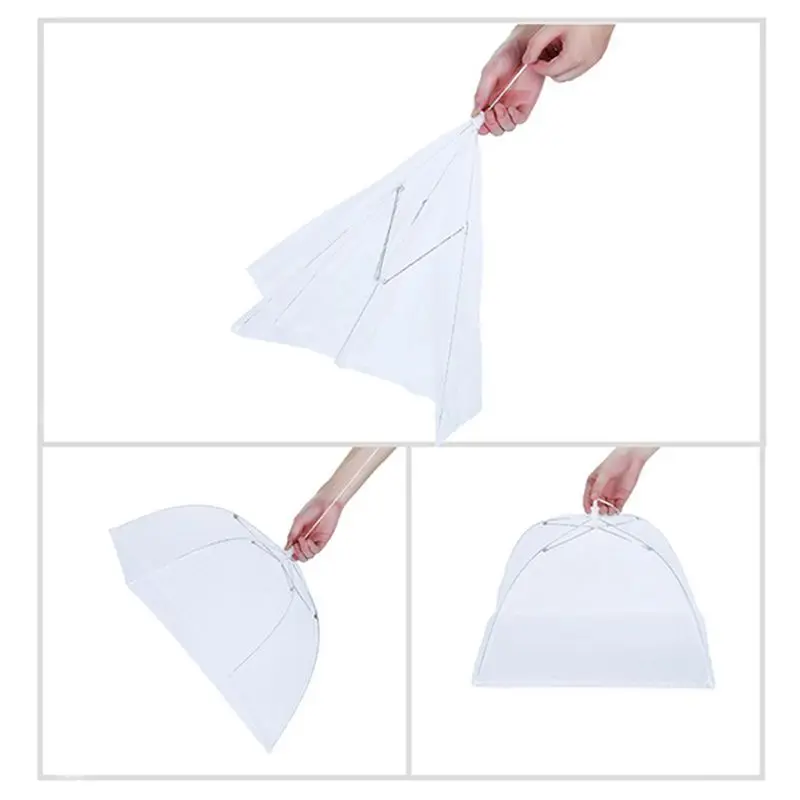 Качественный обеденный чехол для посуды насекомых Складная Крышка мухи защита