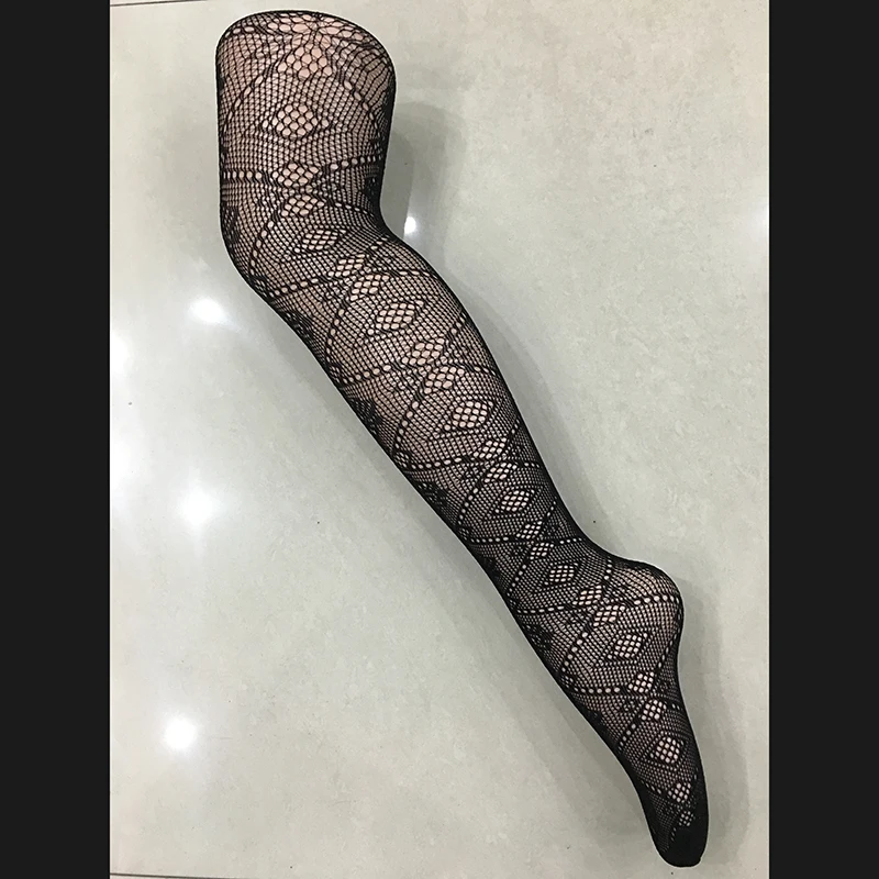 1X8 однотонные мягкие кавайные сетчатые милые кружевные колготки для девочек