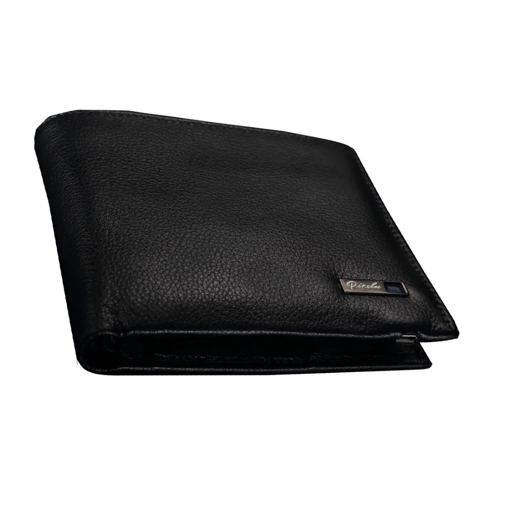 Минималистичный rfid защитный кошелек из натуральной кожи анти-потерянный анти