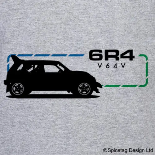 Метро 6R4 футболка 80s спортивный автомобиль горячий люк ралли Ретро Group B Гонки 2019
