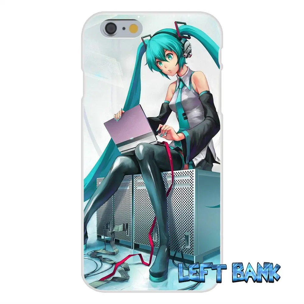 Чехол Anime Dakimakura Japan Hatsune Miku из мягкого силикона TPU с прозрачной задней панелью для Xiaomi Redmi 3 3S Pro Mi3 Mi4 Mi4C Mi5S Note 2 4.