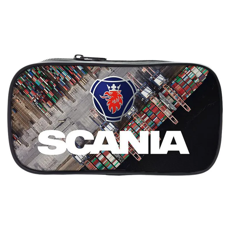 Baobeiku модные scania косметический Сумки с принтом лошади составляют мешок для Для женщин пенал для школьников мальчиков Обувь для девочек карандаш сумка детская