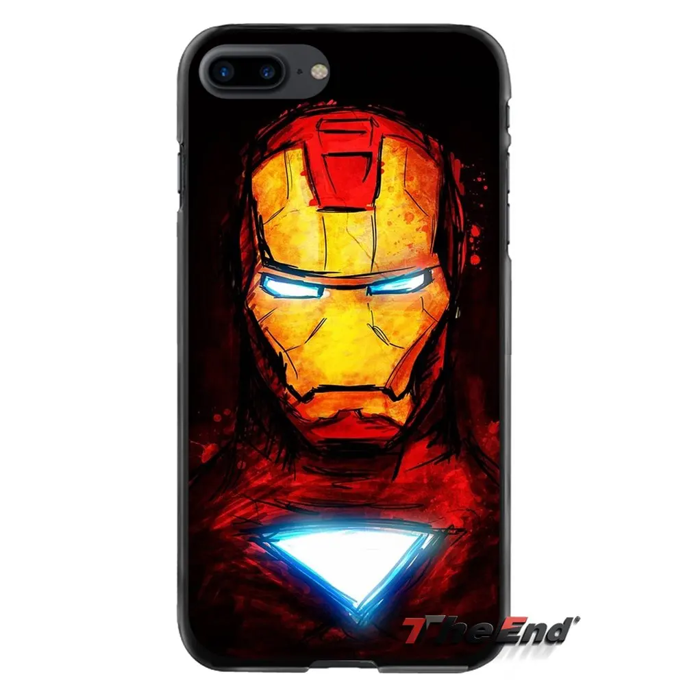 Marvel Капитан Америка Щит Железный человек Сотовый Телефон Чехол Для LG L90 G6 V20 Nexus 5X6 P