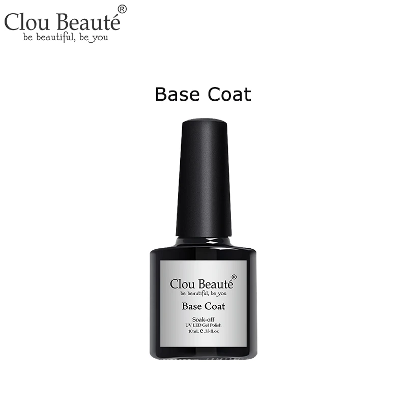 Clou Beaute Гель-лак «кошачий глаз» дизайн ногтей 10 мл Полупостоянный УФ светодиодный лак гель Дизайн ногтей замочить от покраски УФ гель лак для ногтей - Цвет: Base Coat