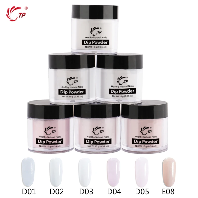 Порошок для маникюра без лампы 6 кастрюль/партия|Блестки ногтей| |