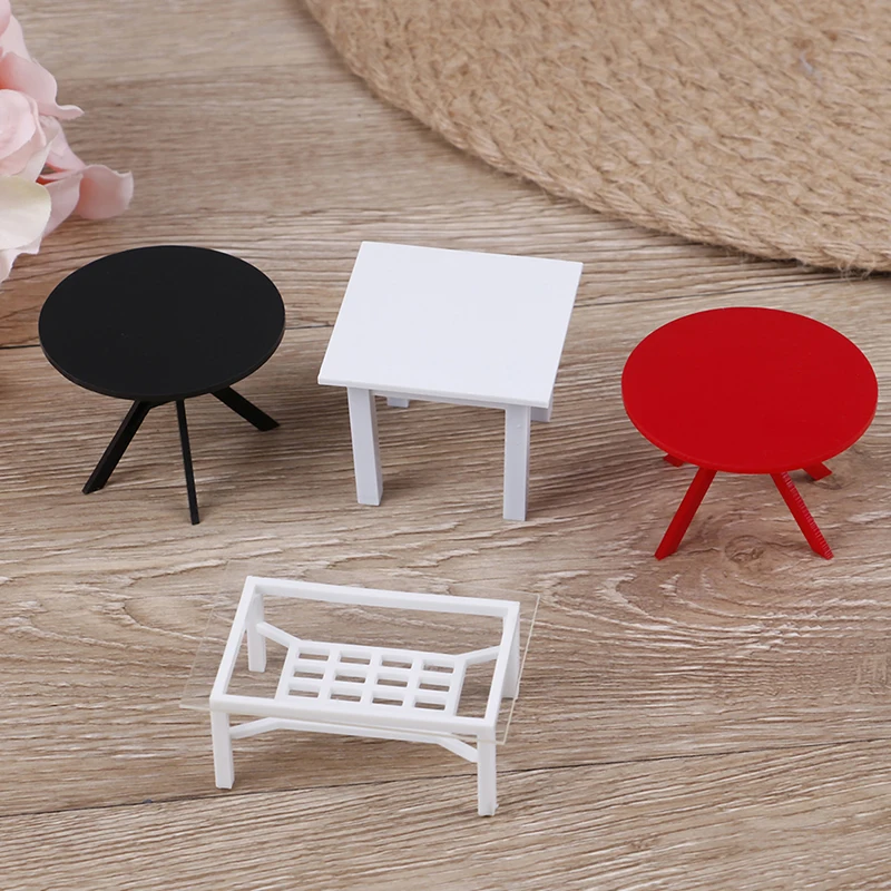 Новинка 1/12 миниатюрная мебель для кукольного домика с волнистыми краями