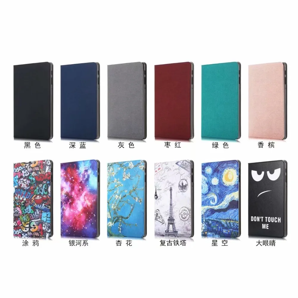 Чехол для Samsung Galaxy Tab A 10 5 2018 T590 T595 T597 SM-T590 чехол из SM-T595 кожи PU Funda | Компьютеры и офис