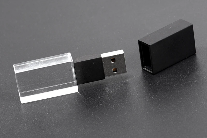 SHANDIAN Кристальный usb палочки 3D Распечатать собственный логотип 4 ГБ 16 ГБ 32 ГБ 64 ГБ флеш-накопитель usb прозрачное стекло(более 10 шт бесплатный логотип