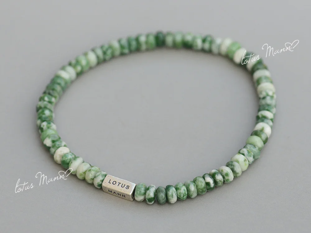 Товары Lotus Mann сотни небольших серий бусин абакуса камень капусты изящный браслет