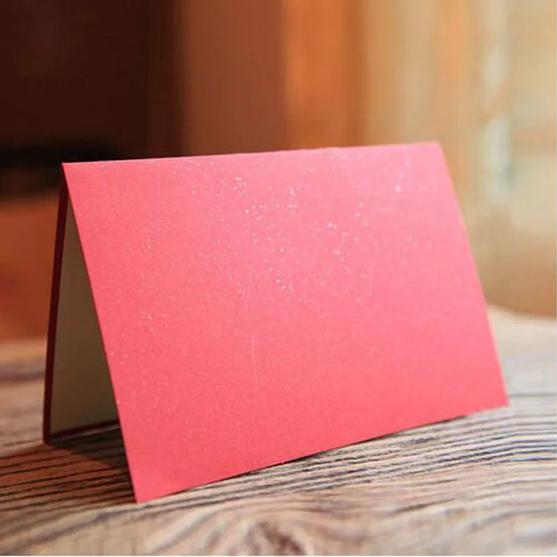 10 шт. красный Рождественский замок поздравительные открытки 3D лазерная резка