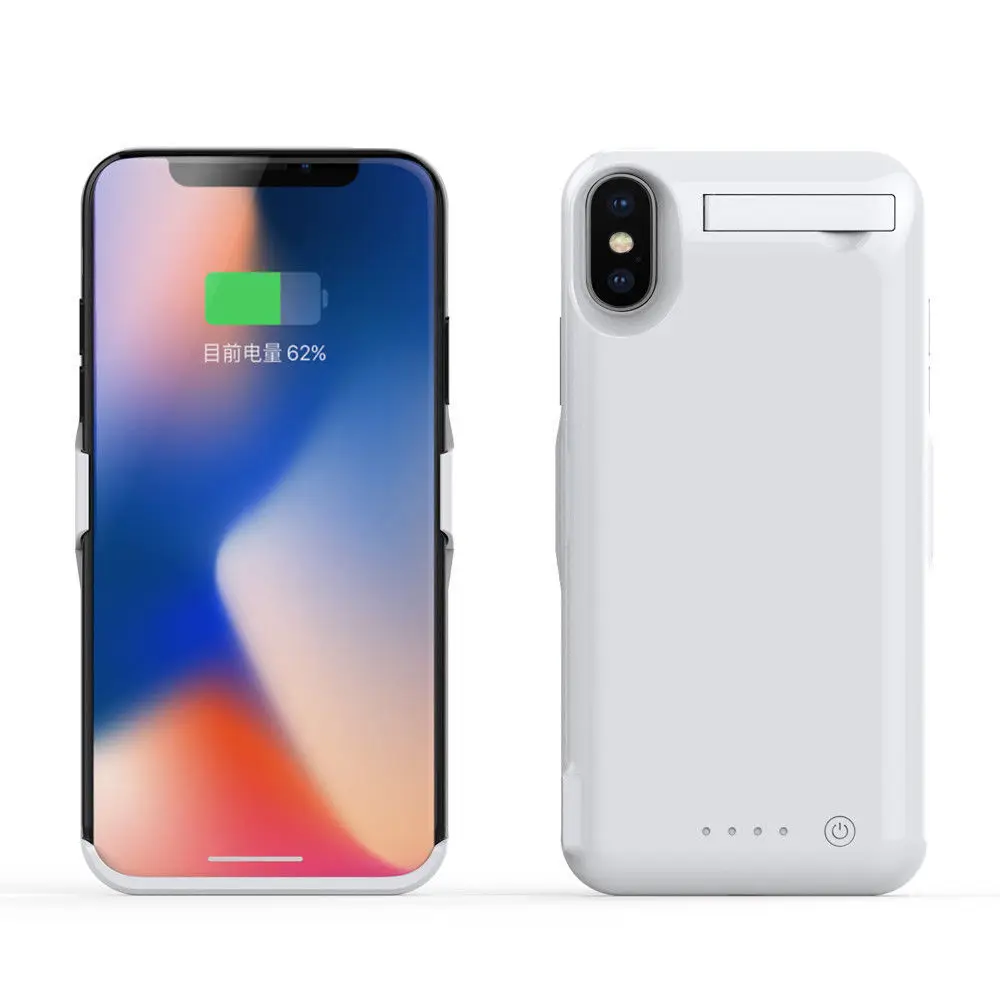 10000 мАч Запасные Аккумуляторы для телефонов Чехол iPhone x х внешний Портативный