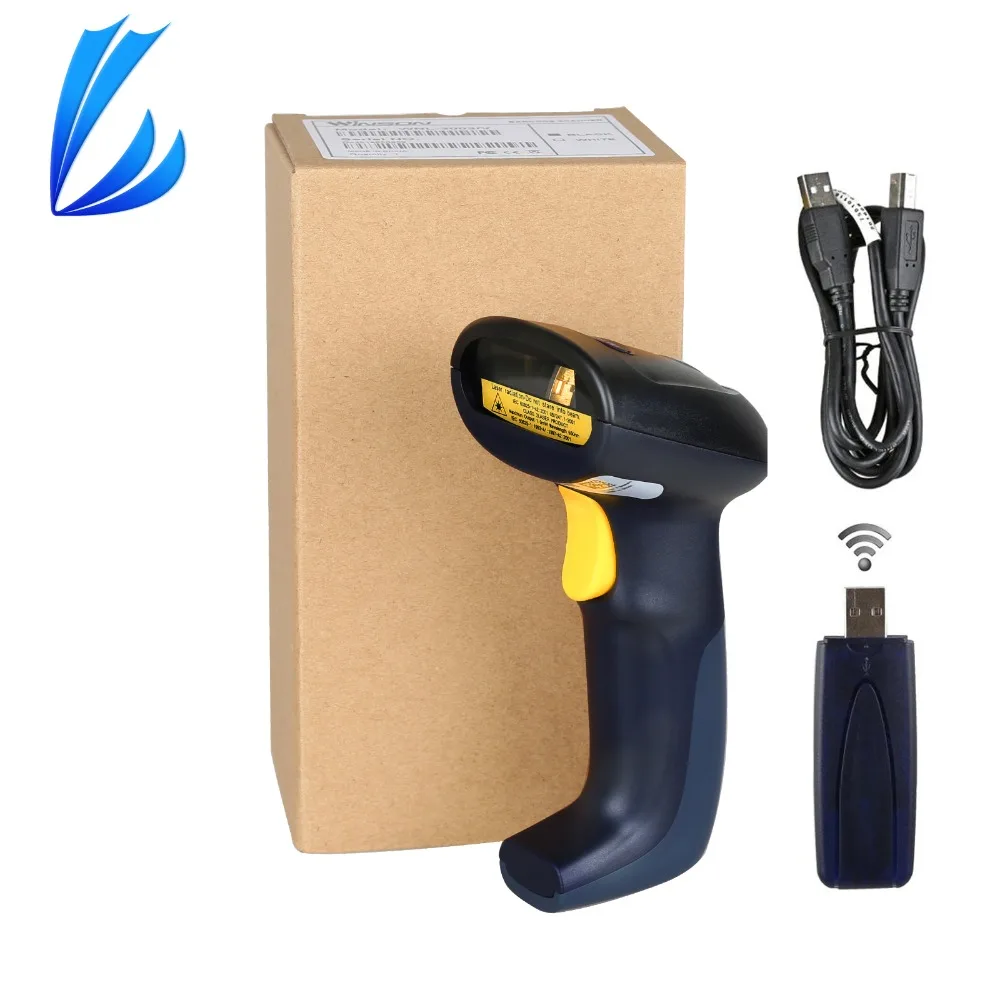 LL трейдер Автоматический Лазерный Беспроводной сканер штрихкодов читатель