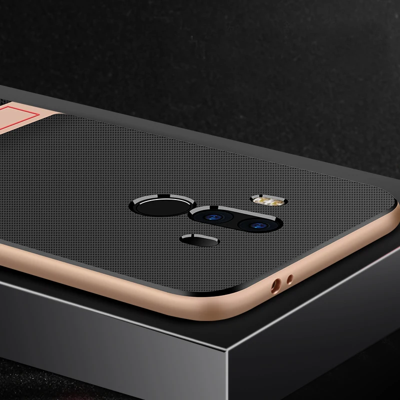 YonLinTan coque, чехол, чехол для huawei Honor 9 p9 p 9 P10 P 10 Plus, силиконовый силиконовый чехол на заднюю панель телефона с держателем