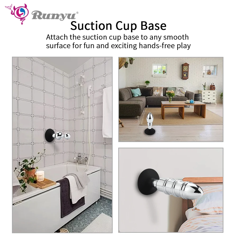 Алюминиевый сплав якорь Анальная пробка ежедневное использование секс-игрушки