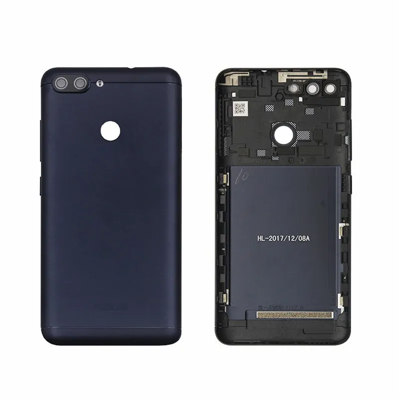 Blue Чехол для ASUS ZB570TL на батарейках для Asus Zenfone Max Plus M1 ZB570TL, чехол на заднюю дверь Для Zenfone ZB570TL, чехол на заднюю панель - Цвет: Blue