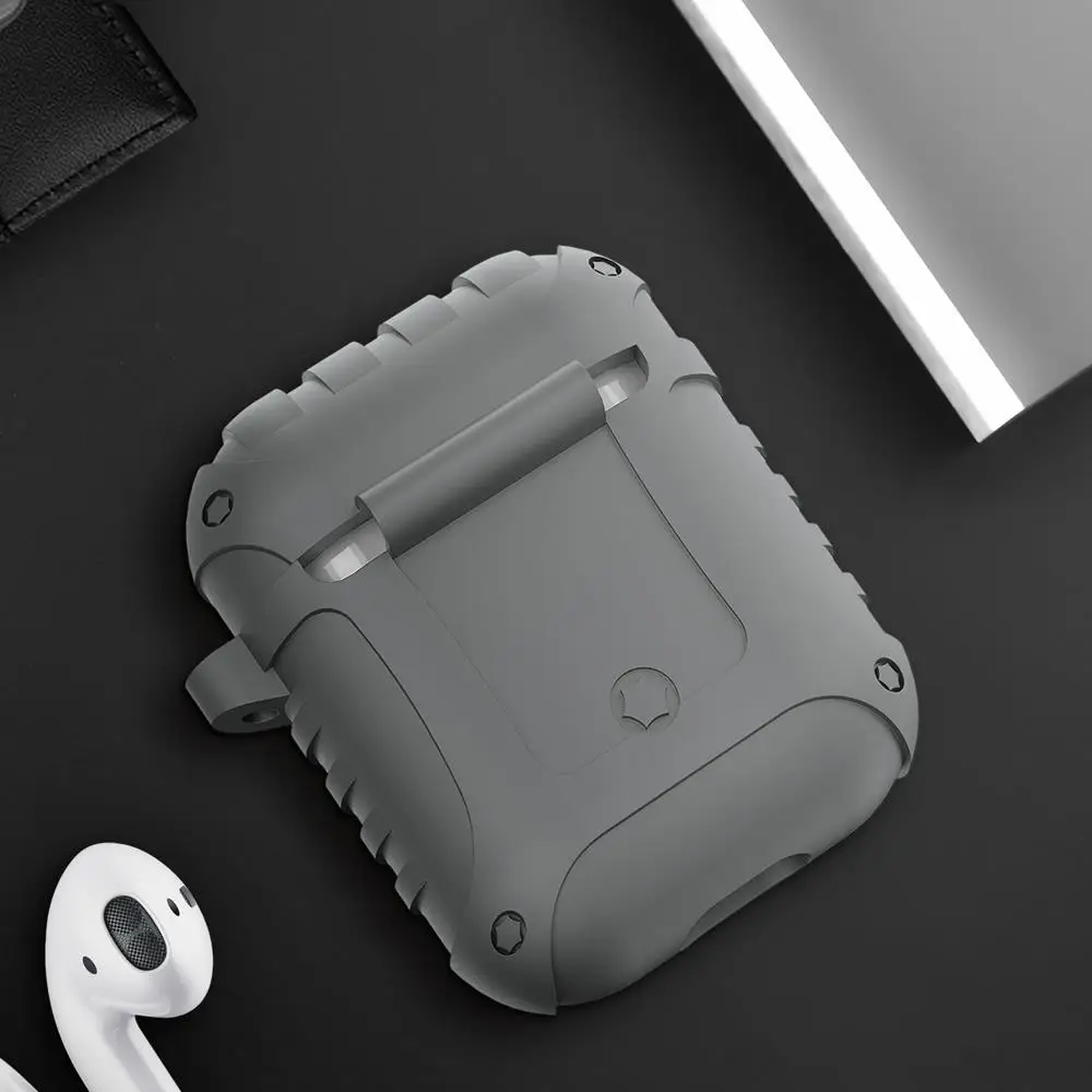 GUUDS для Airpods, чехол, чехол, противоударный, против падения, силиконовый чехол для Apple AirPods