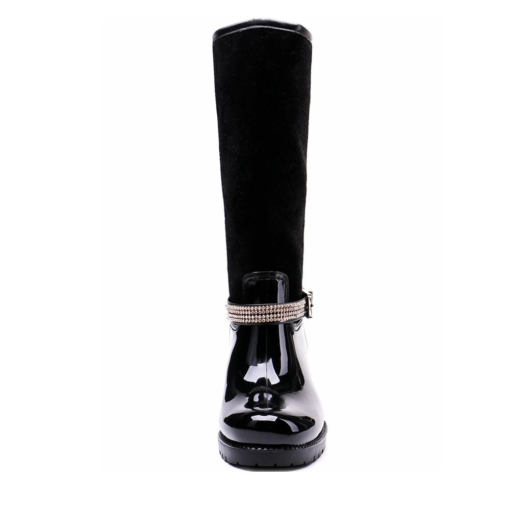 TONGPU двойная Настройка теплые подкладки сапоги для женщин 20 395|waterproof rain boots|rain
