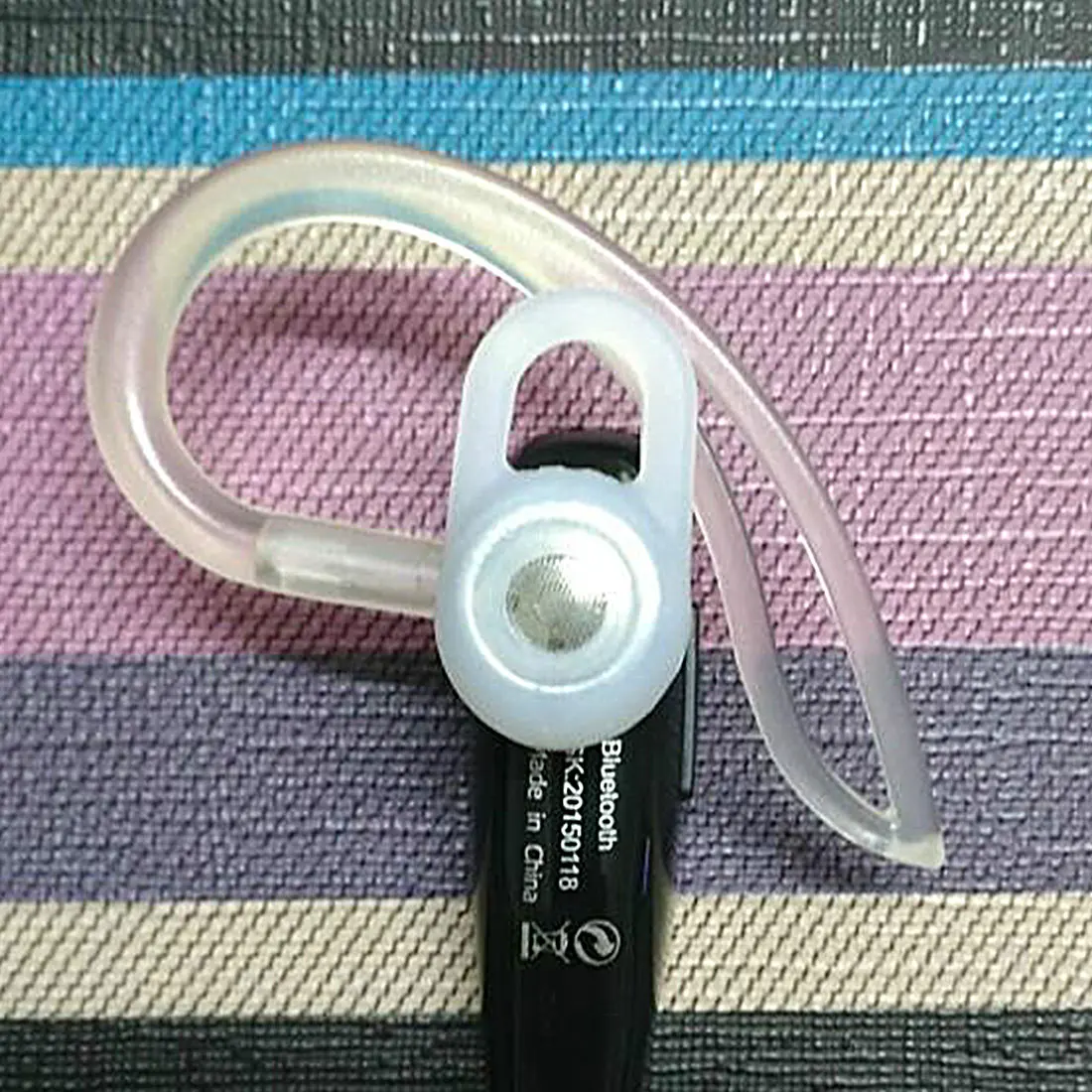 

Marsnaska 8mm Bluetooth Earphone transparent silicone Ear hook Loop Clip Headset Ear Hook Replaceme